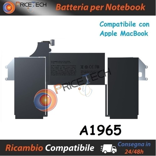 Batteria macbook air a1965 - 13",
