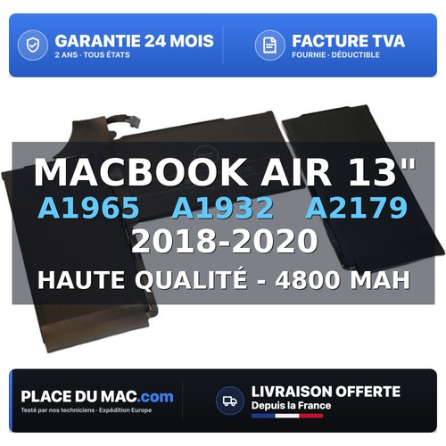Batterie pour macbook - batterie,